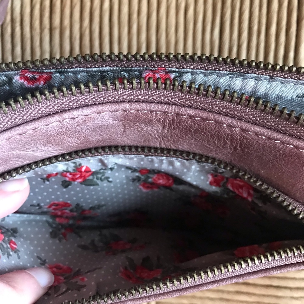Joy Susan Dusty Rose Purse - Picture 5 of 7